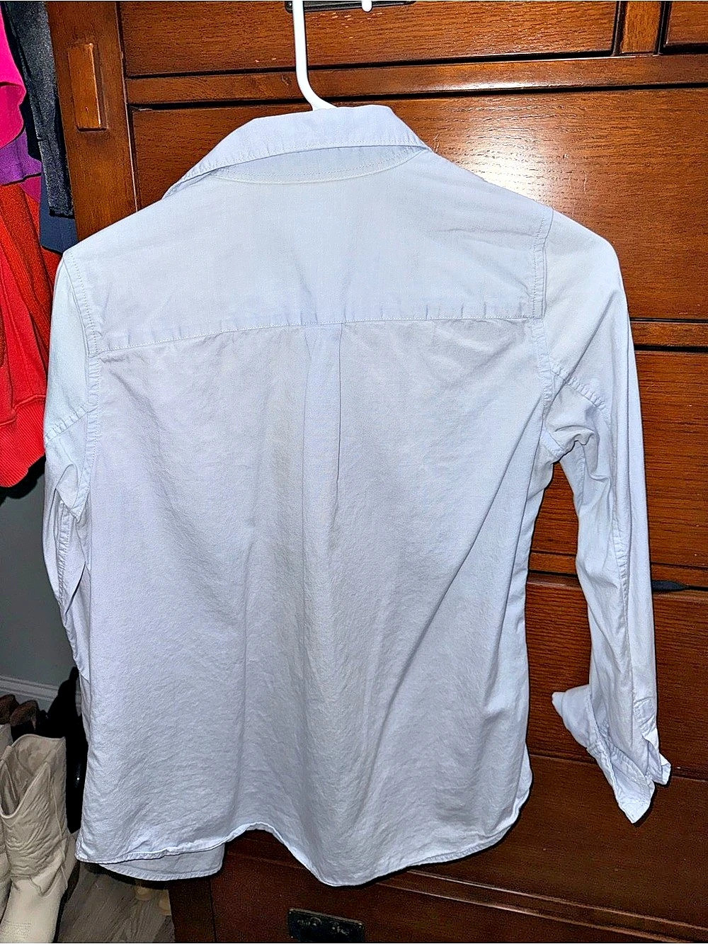 Gap Women's White Button Down Shirt - Picture 2 of 5